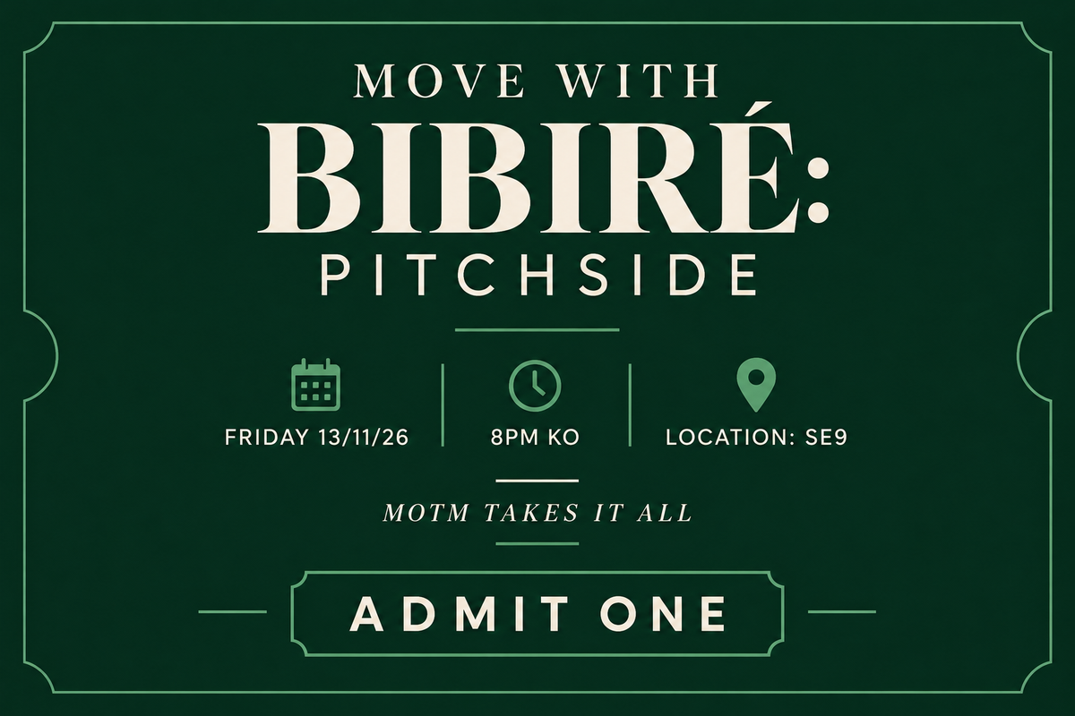 MOVE WITH BIBIRÉ - PITCHSIDE